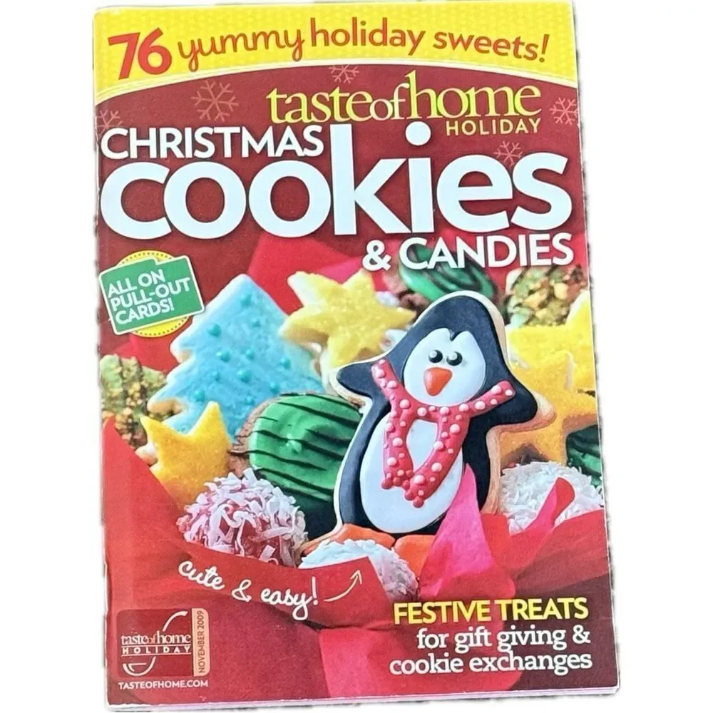 Taste‎ of Home Christmas cookie recipes magazine